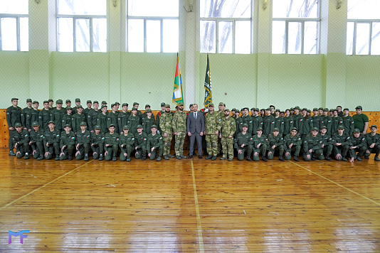 Первыми в Тюмени 80 студентов ГАУ Северного Зауралья приступили к обучению по дополнительной общеразвивающей программе Центра «ВОИН» «Военно-патриотическое воспитание и основы военной подготовки»