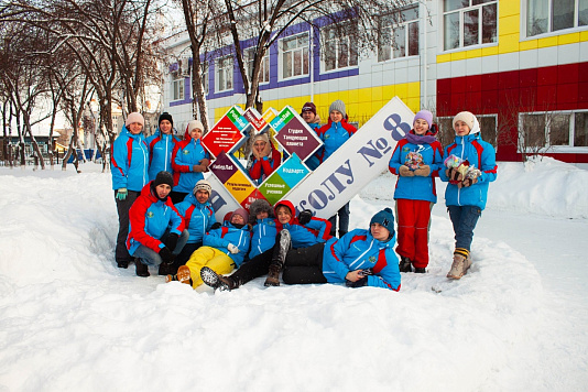 "Снежный десант" продолжает волонтерскую деятельность